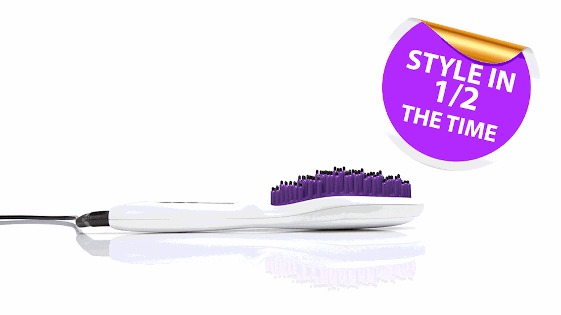InStyler Straight Up Ceramic Brush Brand Developers TV Shop